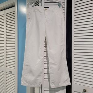 Banana Republic White Pants